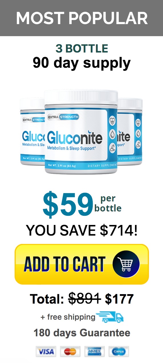 Gluconite - 3 bottles